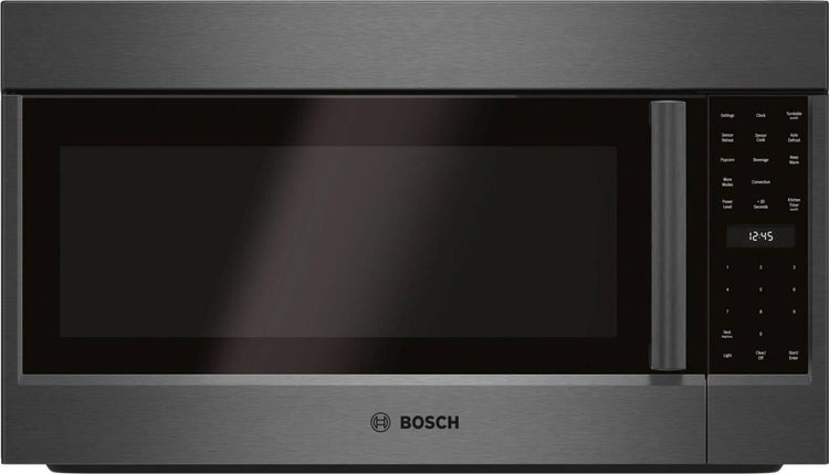 Bosch 800 Series HMV8044U 30" Black Stainless Steel Over the Range Microwave Pic