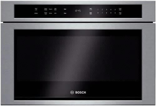 Bosch 800 Serie 24" SS Touch Control 950W Built-in Microwave Drawer HMD8451UC