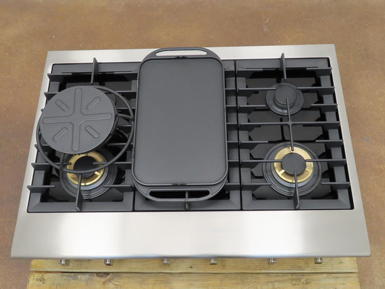 NIB Electrolux ICON Professional E36GC76PRS 36" Pro-Style Rangetop With Griddle