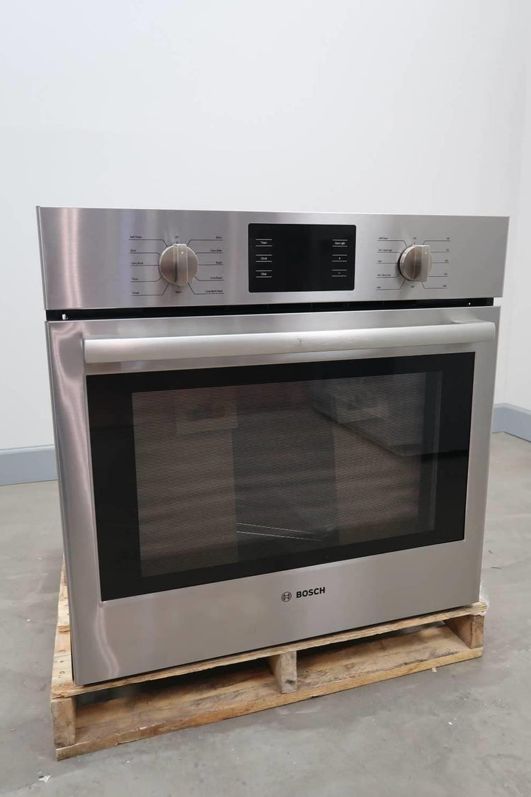 Bosch 500 30" 4.6 cu.ft SS European Convection Electric Wall Oven HBL5451UC