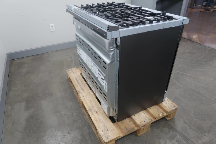 Bosch 800 Series 36" 6 Sealed Burner Black Stainless Duel Fuel Range HDS8645U