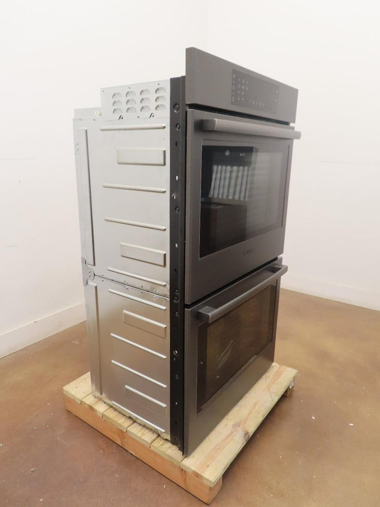 Bosch 800 Series HBL8642UC 30" Black Stainless Double Electric Wall Oven