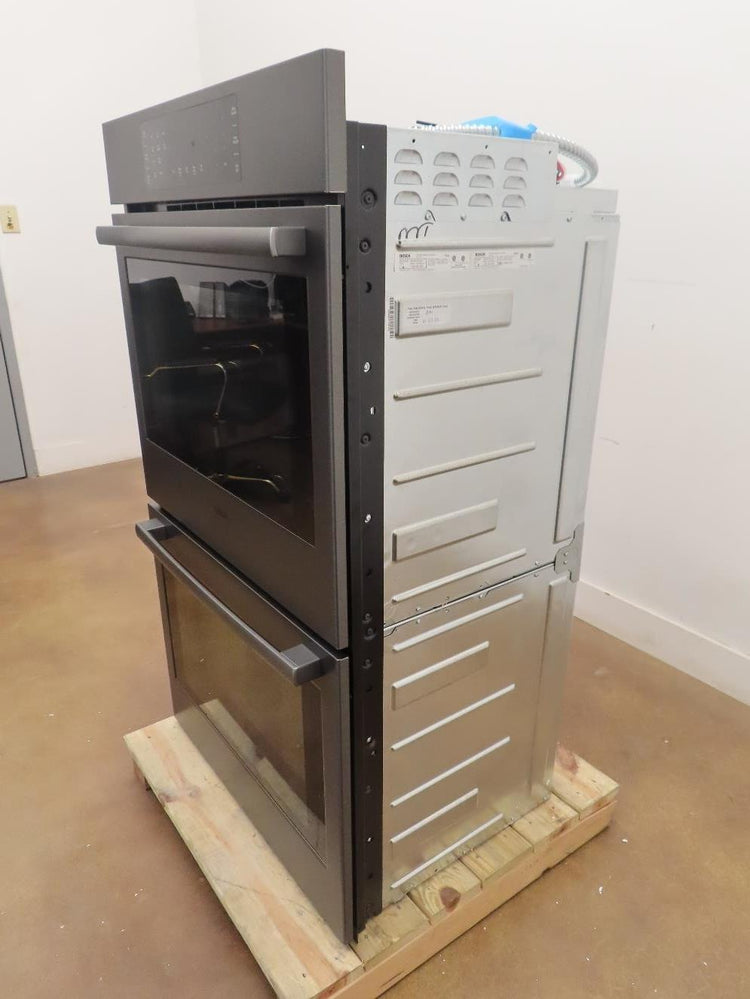 Bosch 800 Series HBL8642UC 30" Black Stainless Double Electric Wall Oven
