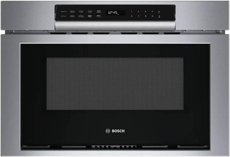 Bosch 800 Series HMD8454UC 24" 1.2 Cu.Ft. Cap 950 Watt Smart Microwave Drawer