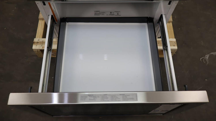 Bosch 800 Series HMD8454UC 24" 1.2 CuFt. Cap 950 Watt Smart Microwave Drawer Pic