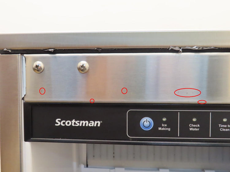Scotsman Brilliance Series SCCP50MB1SS 15" Undercounter Gourmet Ice Maker Pics