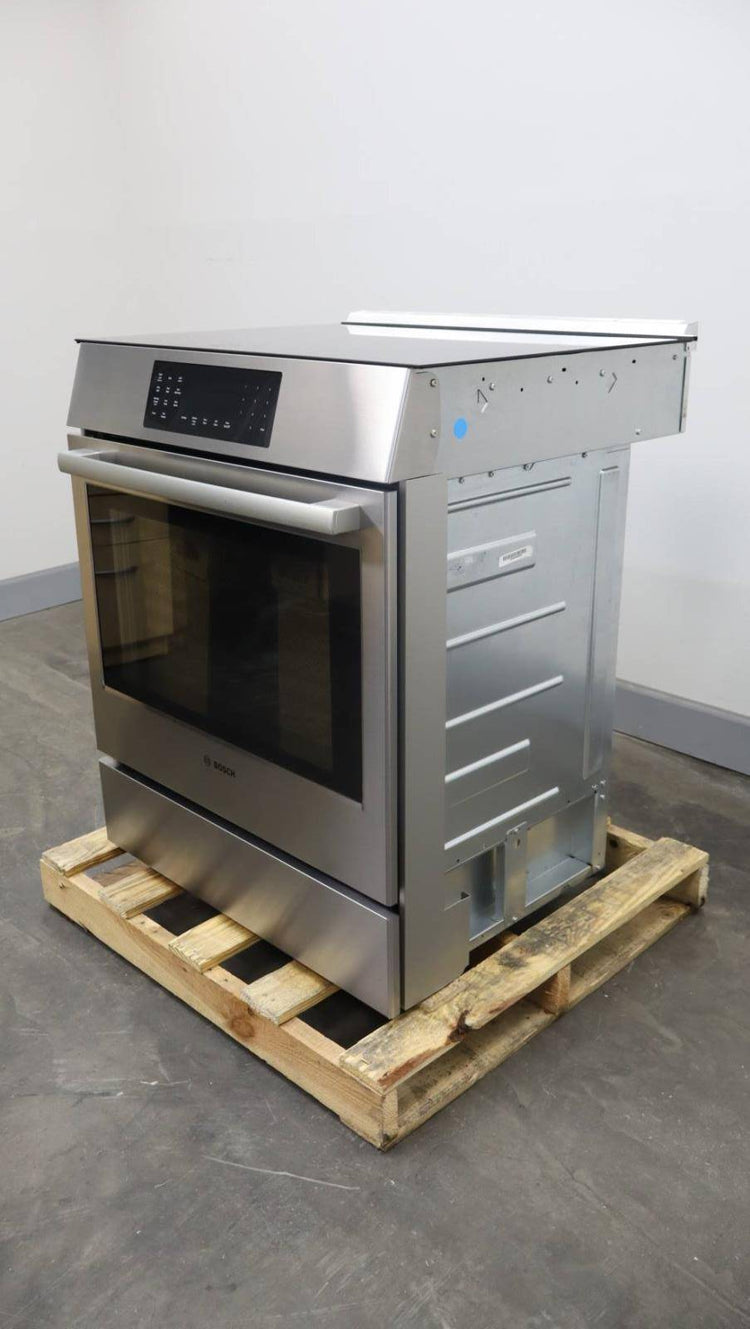 Bosch Benchmark Series 30 Inch SS 4 Elements Slide-In Induction Range HIIP057U