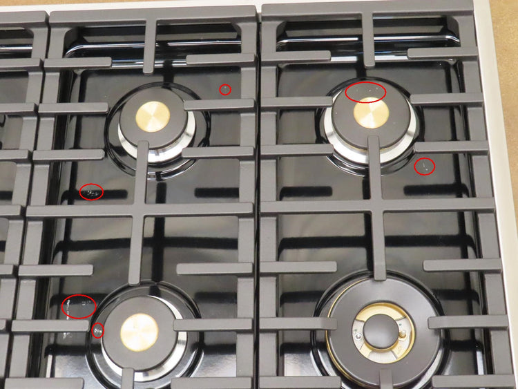 Monogram Statement Series ZGU366NT2SS 36" Slide-In Professional Gas Rangetop Pic