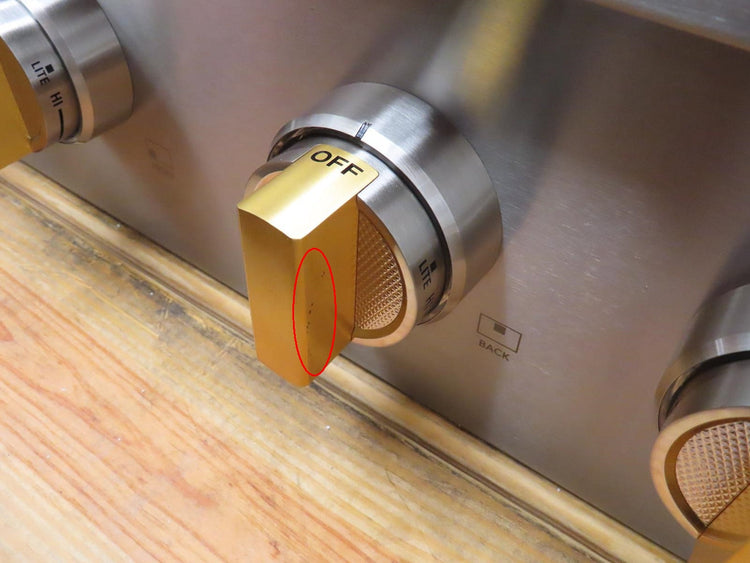 Monogram Statement Series ZGU366NT2SS 36" Slide-In Professional Gas Rangetop Pic