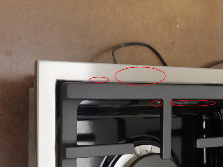 Monogram Statement Series ZGU366NT2SS 36" Slide-In Professional Gas Rangetop Pic