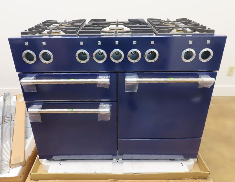 AGA Mercury AMC48DFBBY 48" Freestanding Dual Fuel Blueberry - Midnight Sky Range