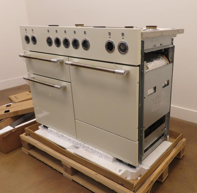 AGA Mercury AMC48DFOYS 48" Freestanding Dual Fuel Ivory Range