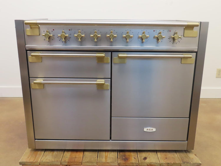 AGA Elise Series Classic Color Coll AEL481INABSS 48" Freestanding Range