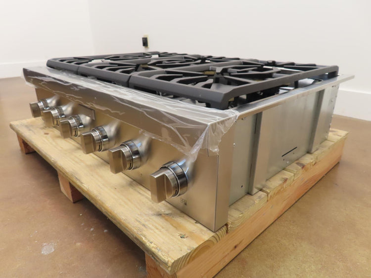 Thermador Professional Series PCG366W 36" 6 Burners Stainelss Steel Gas Rangetop