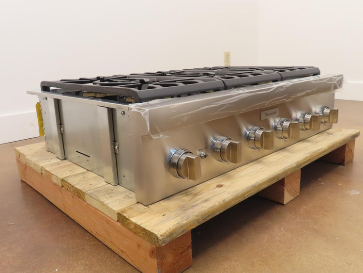 Thermador Professional Series PCG366W 36" 6 Burners Stainelss Steel Gas Rangetop