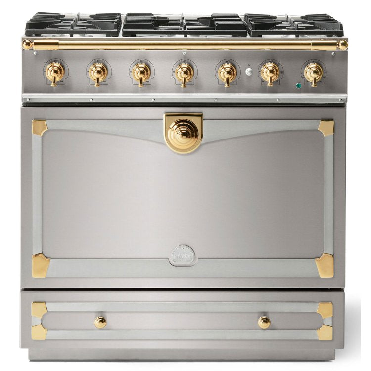 NIB La Cornue CornuFé 90 Classic Colors C9IF 36" Freestanding Dual Fuel Range