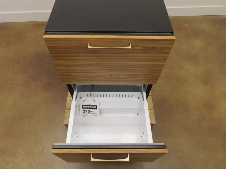 XO XOU24RDO 24" Built-In Under-Counter Beverage Refrigerator Drawers