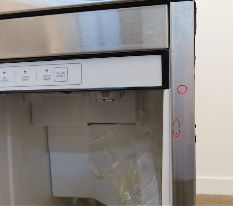 Viking Professional Series FGNI515 15" Gravity Drain PanelReady Nugget Ice Maker