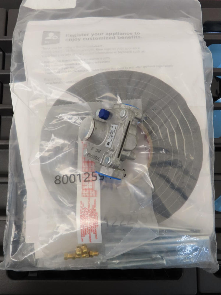 Bosch 800 Series NGM8049UC 30" Built-In Black Gas Cooktop with Bosch Warranty