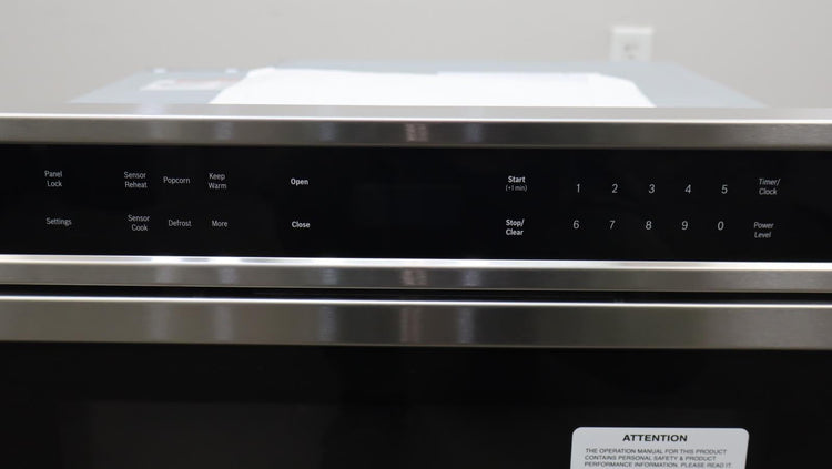 Bosch 800 Serie 24" SS Touch Control 950W Built-in Microwave Drawer HMD8451UC