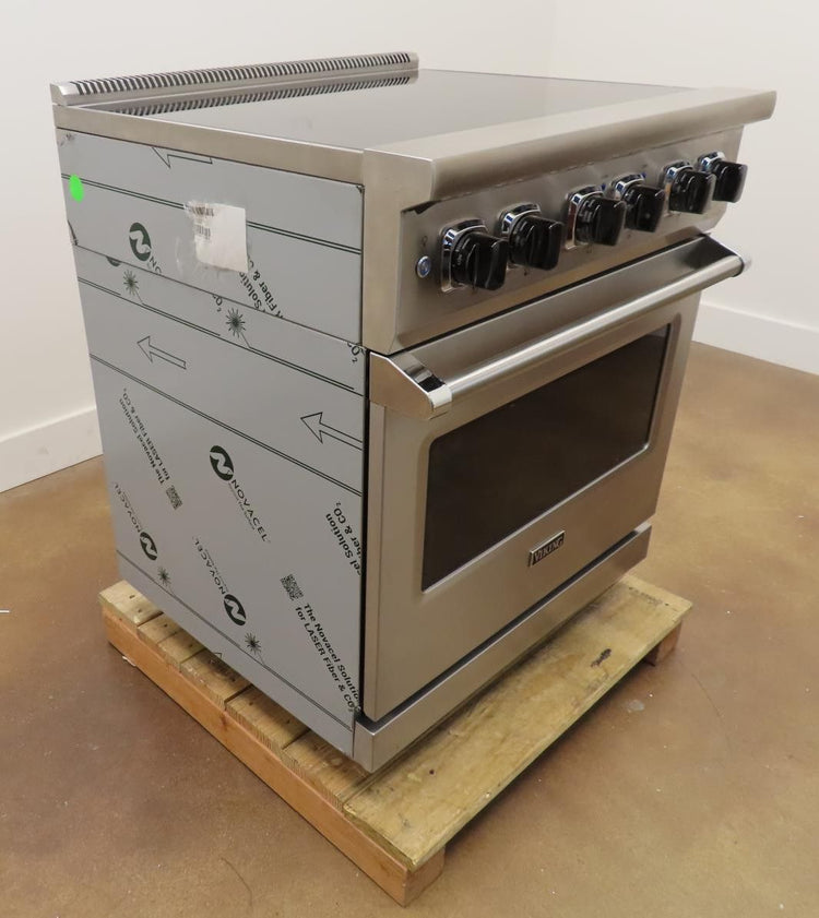 Viking 5 VIR Series VIR53024BSS 30 Inch Freestanding Induction Range