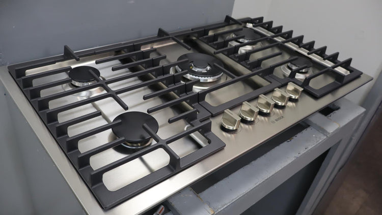 Bosch 800 Series 36" 5 Sealed Burners Built-In Gas Cooktop NGM8659UC