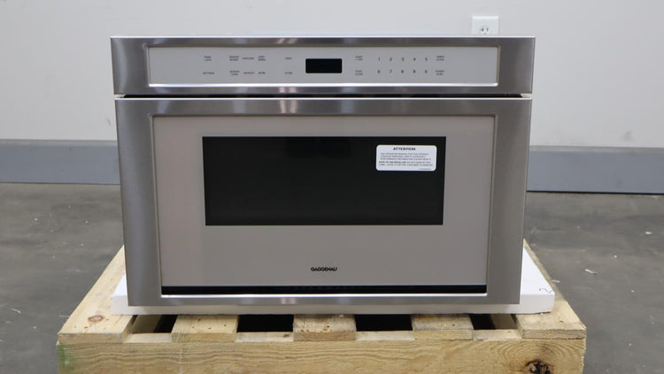 Gaggenau 24" 1.2 cu.ft. Built-In Stainless Steel Microwave Drawer MW420620