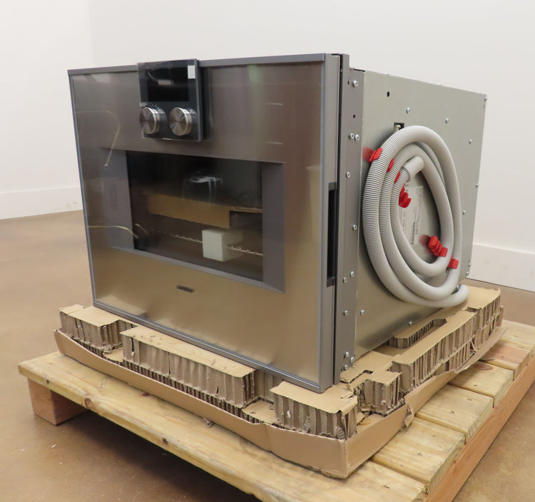 Gaggenau 400 Series BS471612 24" Single Combi-Steam Smart Electric Wall Oven