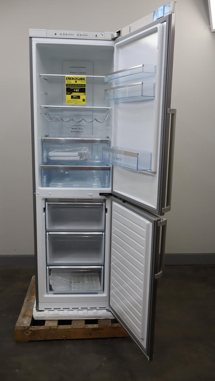 Bosch 500 Series 24" SS Counter Depth Bottom-Freezer Refrigerator B11CB50SSS
