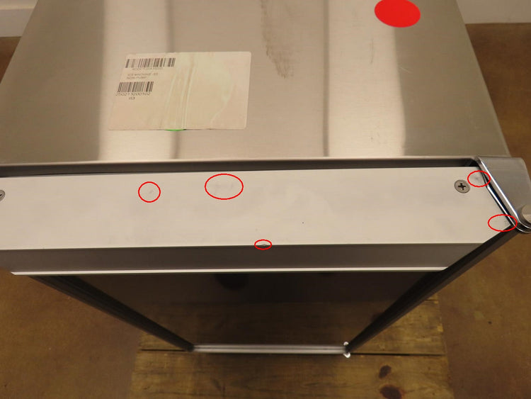 Scotsman DCE33A1SSD 15" 30 lbs Gravity Drain Under Counter Panel R. Ice Maker