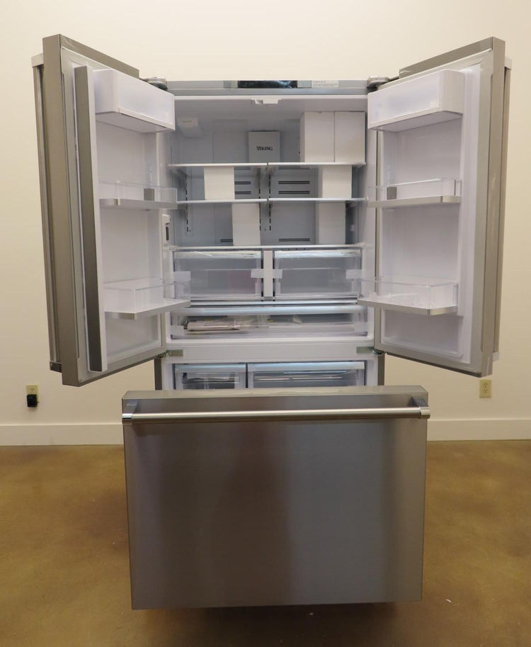 Viking 3 Series RVFFR336SS 36" Counter Depth French Door Refrigerator