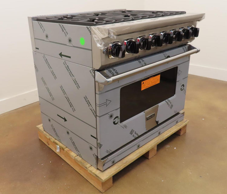 Viking 7 Series VDR73626BSSLP 36 Inch Pro-Style Dual-Fuel Range 2024 Model