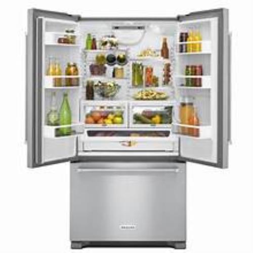 KitchenAid KRFC302EPA 36" Counter Depth French Door Panel Ready Refrigerator