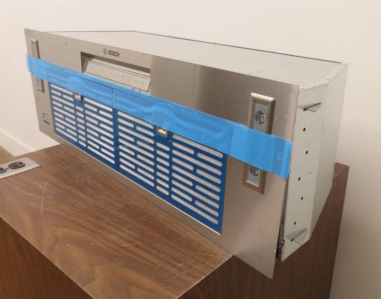 Bosch 800 Series HUI86553UC 36 Inch Custom Insert Smart Range Hood Pics