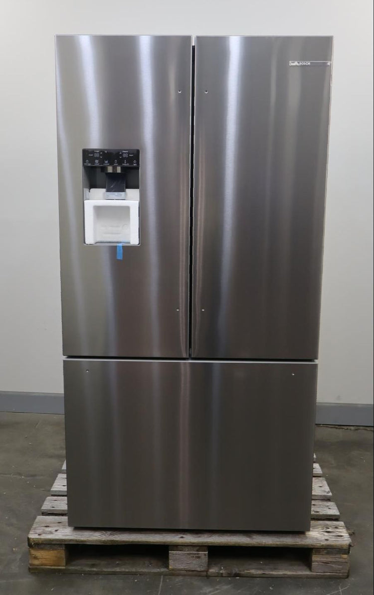 Bosch 500 Series 36 Inch Smart Freestanding French Door Refrigerator B36CD52SNS