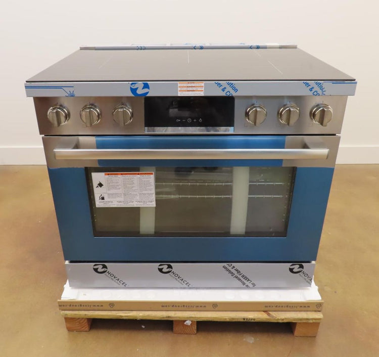 Bosch 800 Series HIS8655U 36" Slide-In Induction Stainless Range Full Warranty