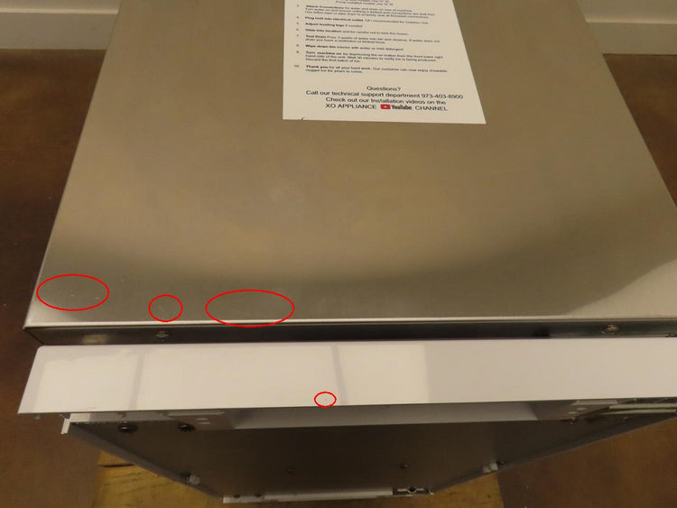 XO XOUIM1585NOP 15 Inch Panel Ready Built-In Undercounter Nugget Ice Maker