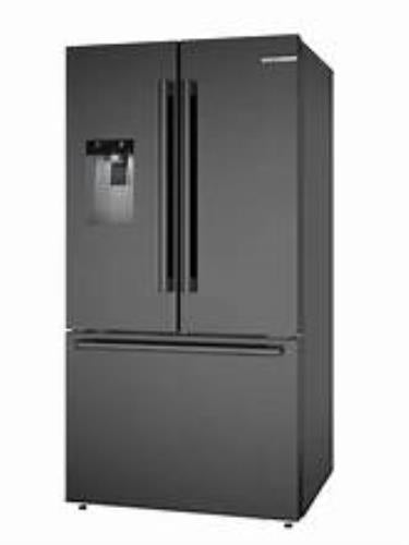 Bosch 500 Series B36FD52SNB 36 Inch Freestanding French Door Smart Refrigerator