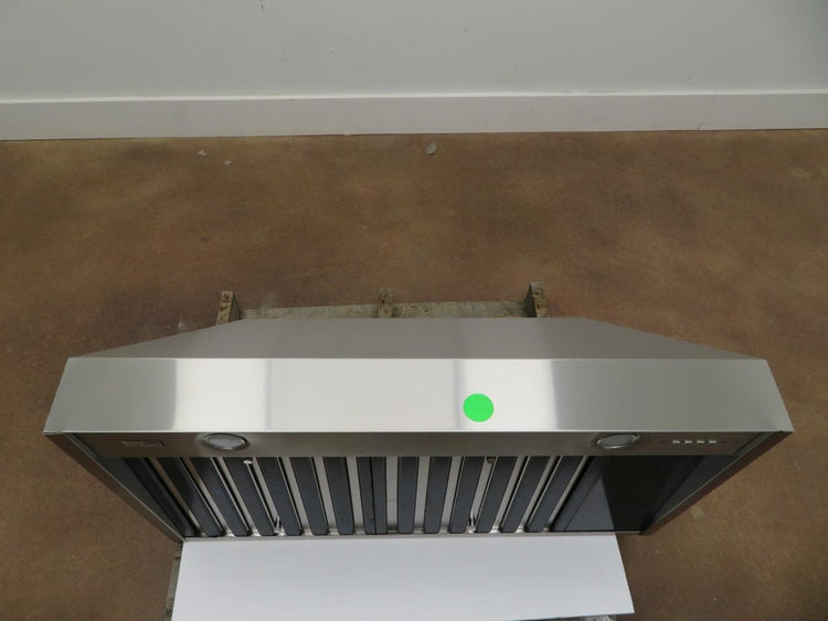 Trade-Wind 36" Wall Mount Ducted Hood P32363RC with 390 CFM LED Lights Stainless