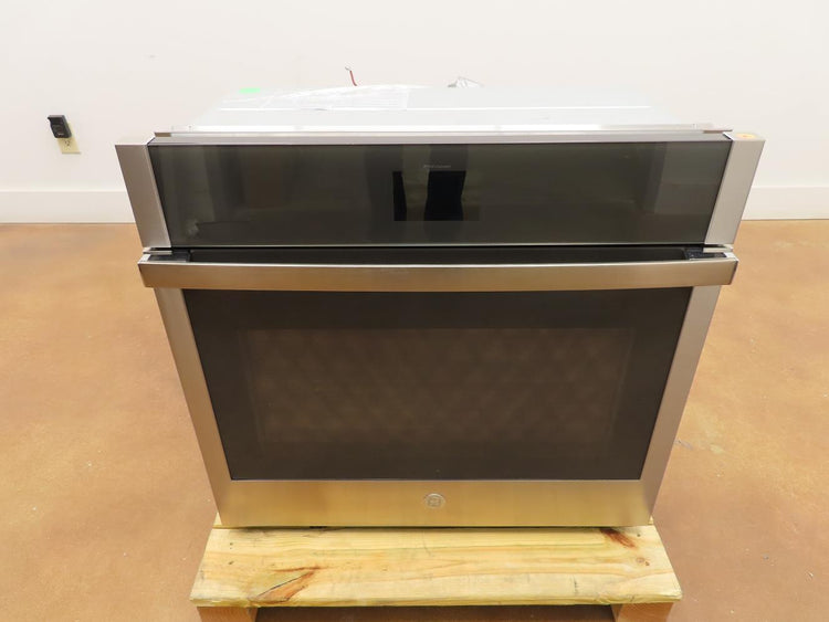 GE 30" 5.0 Cu.Ft. Built-In Single Electric Convection Wall Oven JTS5000SNSS Pics