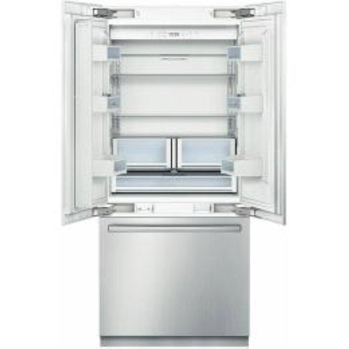 Bosch 36" Built-in Sabbath/Vacation Modes SS French Door Refrigerator B36BT830NS