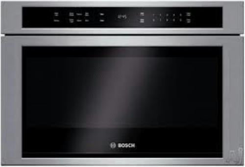 Bosch 800 Series HMD8451UC 24" Built-in Stainless Microwave Drawer Pictures