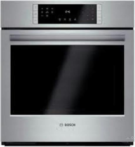 Bosch 27" 4.1 cu. ft Convection Stainess Single Electric Wall Oven HBN8451UC