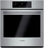 Bosch 27" Convection Single Electric Wall Oven HBN8451UC Perfect Front Stainless