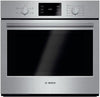 Bosch 500 30" 4.6 Cu Ft Convectional Thermal Single Electric Wall Oven HBL5351UC