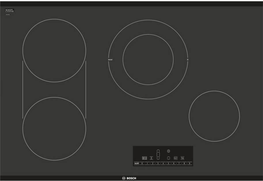 Bosch 800 Series 30" 4 Smoothtop Burners Electric Cooktop NET8068UC Perfect
