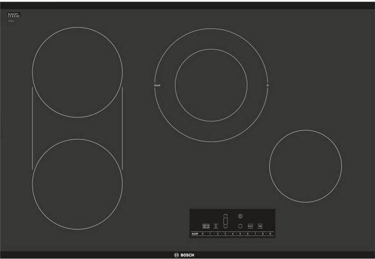 Bosch 800 Series 30" 4 Smoothtop Burners Electric Cooktop NET8068UC Perfect