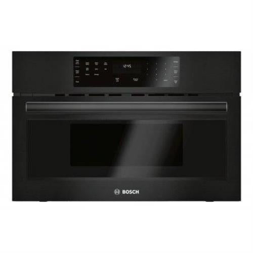 Bosch 500 Series HMB50162UC 30" Black Built-In Microwave with 1.6 cu ft Capacity