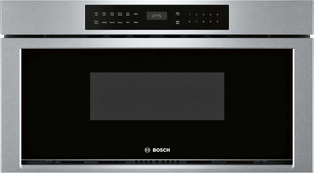 Bosch 800 Series HMD8053UC 30" 950 Watt Touch Control Microwave Drawer Pics