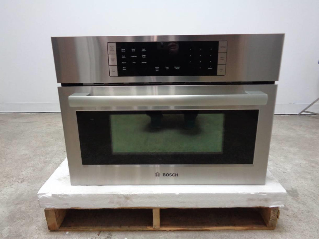 Bosch 800 27" Speed Oven Stainless Steel Convection Cooking HMC87152UC Excellent